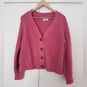 Women’s pink cardigan